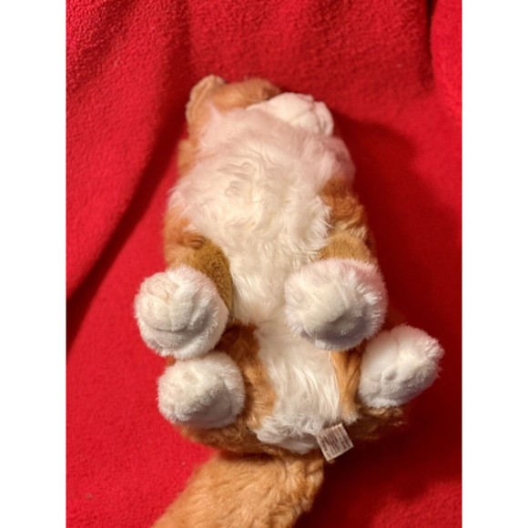 Vintage America Wego Maltese Plush Stuffed Sitting Lifelike Cat 13” - Picture 7 of 9